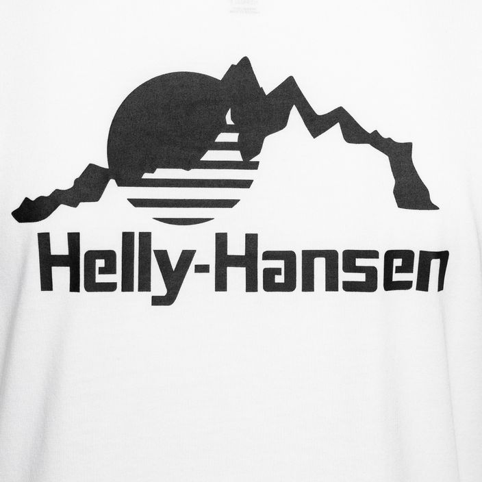 Moteriški marškinėliai Helly Hansen Nord Graphic Drop white 4