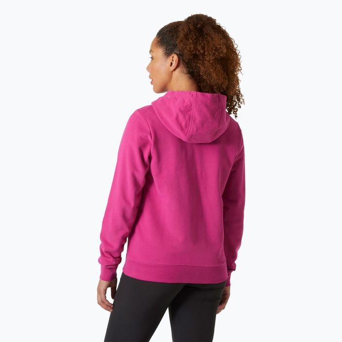 Moteriškas džemperis Helly Hansen HH Logo Full Zip Hoodie 2.0 magenta 2.0 2