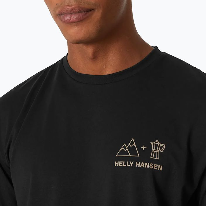 Vyriški marškinėliai Helly Hansen Nord Graphic black 3