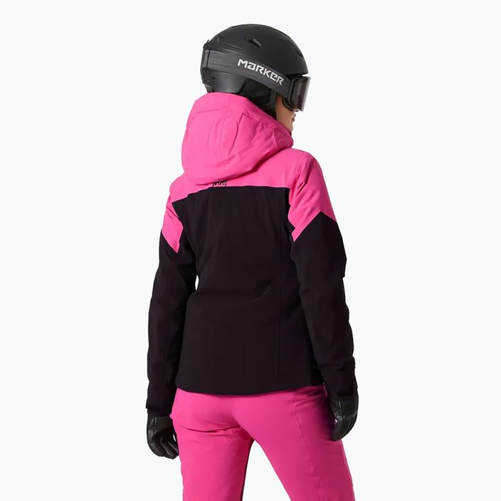 Moteriška slidinėjimo striukė Helly Hansen Alphelia dragon fruit black 2