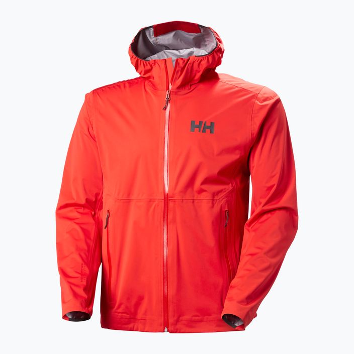 Vyriška "Helly Hansen Momentum 3L Stretch alert" raudona striukė nuo lietaus 6