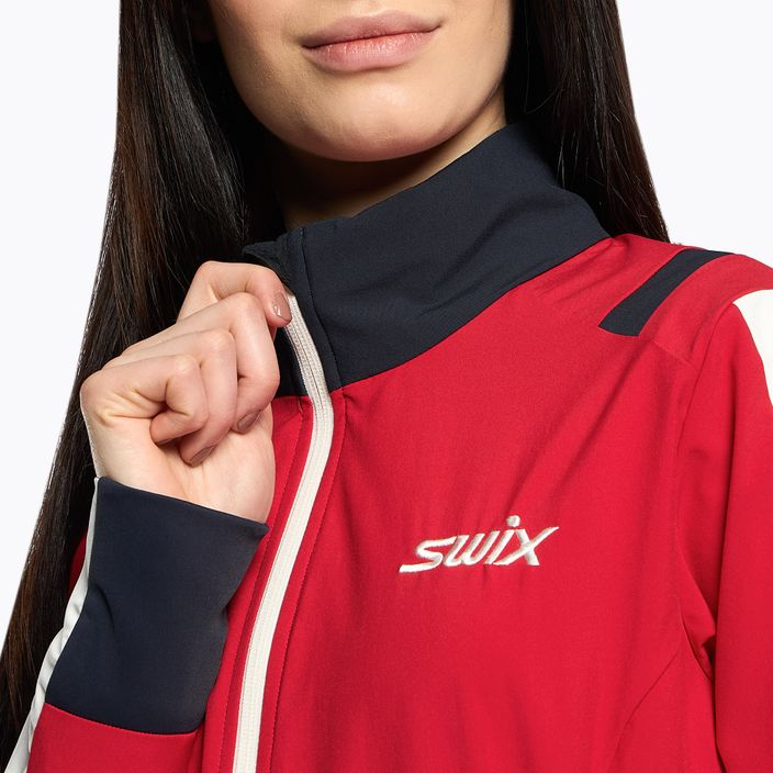 Moteriška slidinėjimo striukė Swix Infinity raudona 15246-99990 4