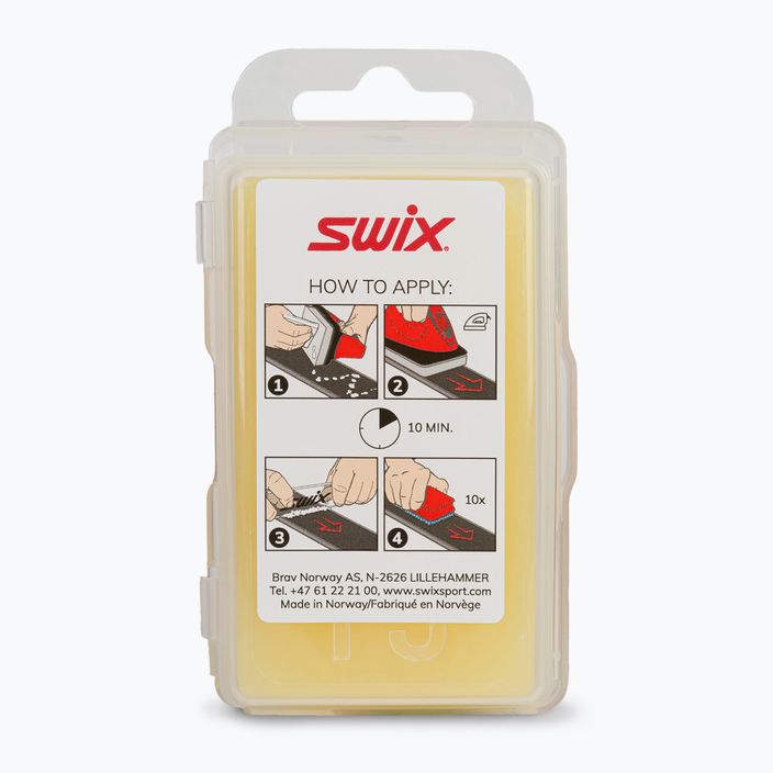 Swix Ps10 Geltonas slidinėjimo tepalas 0°C/+10°C PS10-6 2