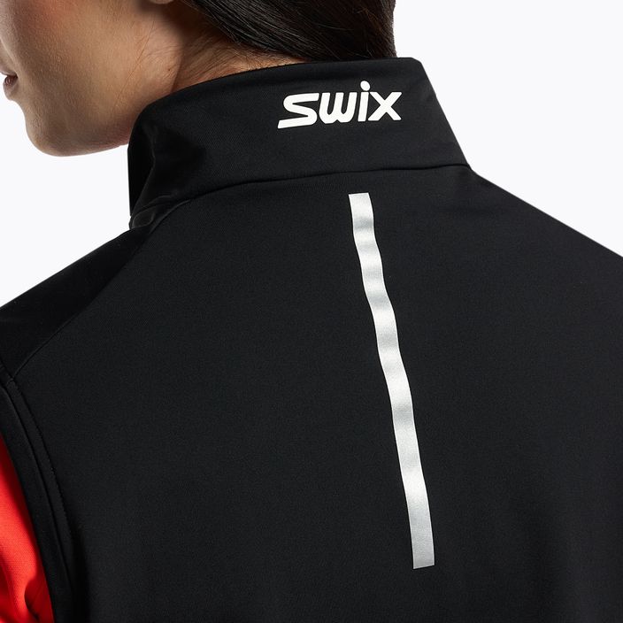 Swix Focus Warm moteriška slidinėjimo liemenė juoda 11216-10000 5
