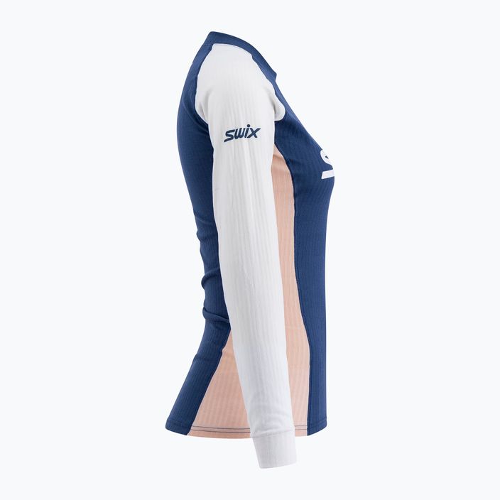 Moteriški termo marškinėliai Swix Racex Bodyw mėlyna ir balta 40816-75400 2