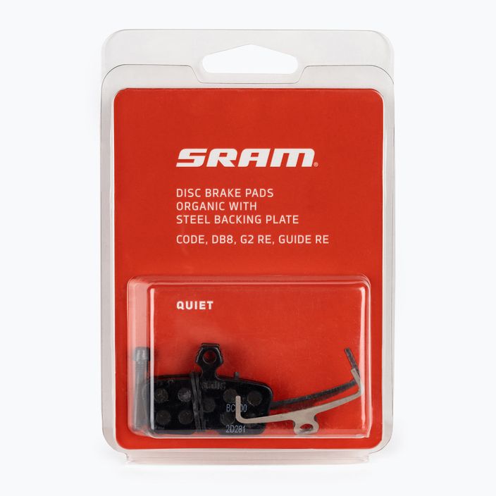 SRAM Code/Guide RE stabdžių kaladėlės juodos 00.5315.023.030