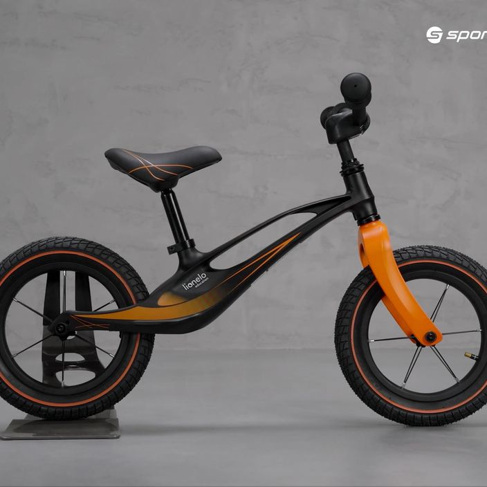 Lionelo Bart Air juodos ir oranžinės spalvos krosinis dviratis LOE-BART AIR 10