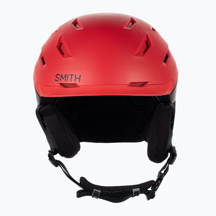 Smith Level slidinėjimo šalmas raudonas/juodas E00629 2