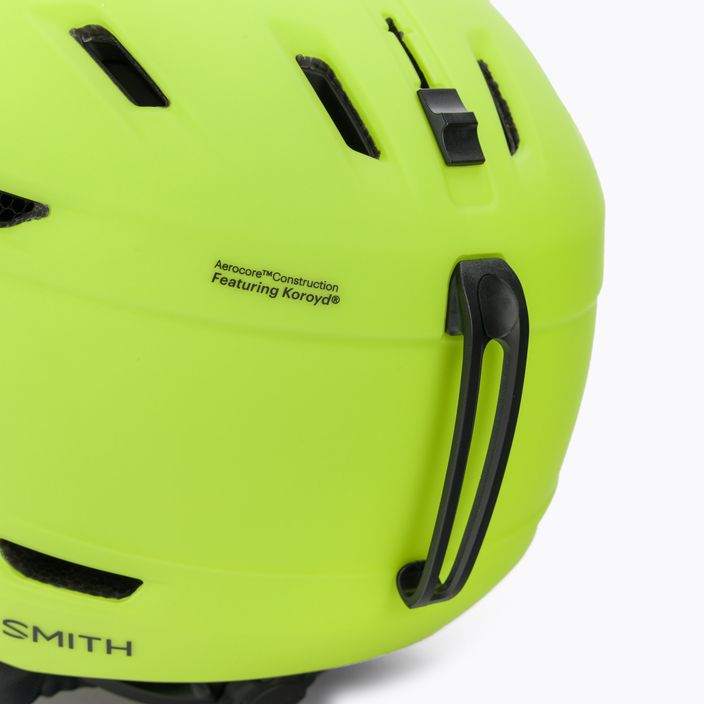 Smith Mission žalias slidinėjimo šalmas E006962U 6
