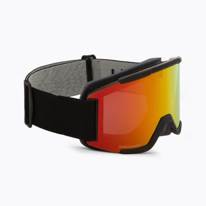 Slidinėjimo akiniai Smith Squad juodi/chromapop saulė raudoni veidrodiniai slidinėjimo akiniai M00668 2