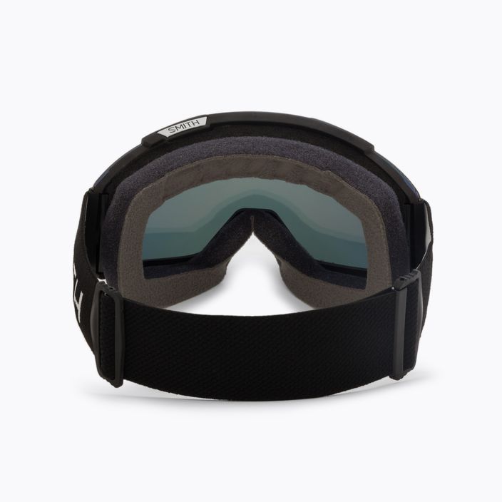 Slidinėjimo akiniai Smith Squad juodi/chromapop saulė raudoni veidrodiniai slidinėjimo akiniai M00668 5