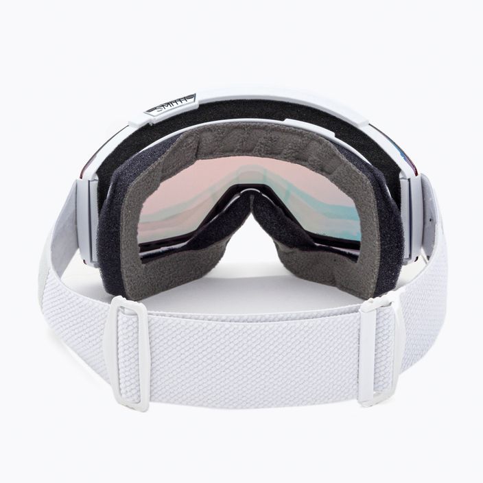 Smith Squad white vapor/chromapop fotochrominiai raudoni veidrodiniai slidinėjimo akiniai M00668 3