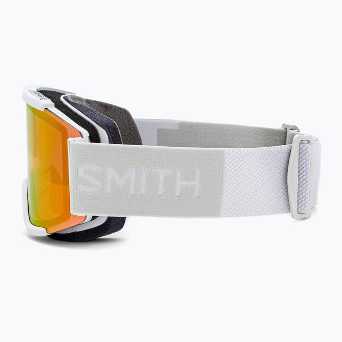 Smith Squad white vapor/chromapop fotochrominiai raudoni veidrodiniai slidinėjimo akiniai M00668 4