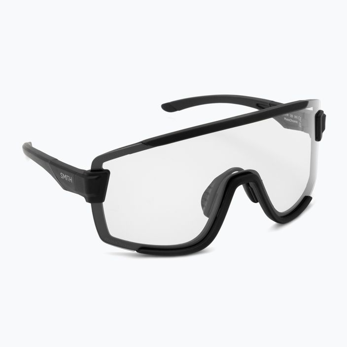 Akiniai nuo saulės Smith Wildcat matte black/photochromic clear to gray 2