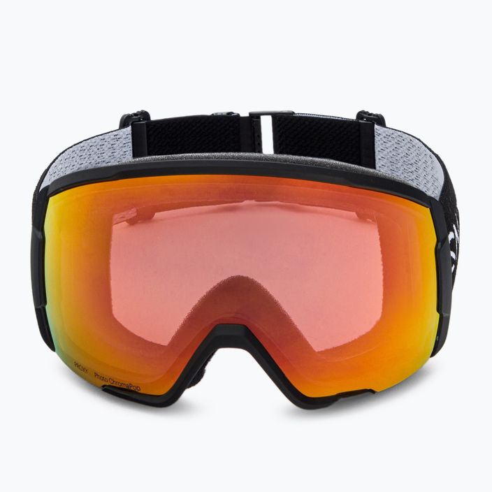 Smith Proxy slidinėjimo akiniai juodi/chromapop fotochrominiai raudoni veidrodžiai M00741 2