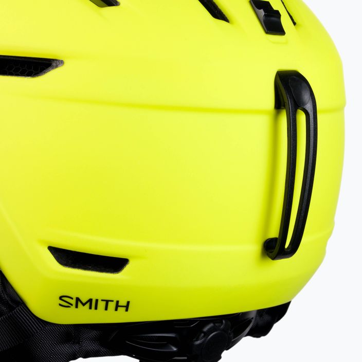 Smith Mission slidinėjimo šalmas geltonas E0069609K5155 7