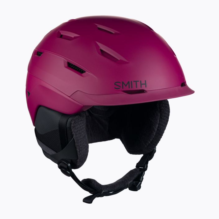 Moteriškas slidinėjimo šalmas Smith Liberty Mips kaštoninės spalvos E0063009C5155
