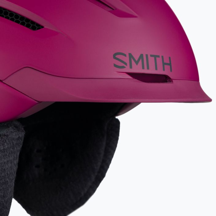 Moteriškas slidinėjimo šalmas Smith Liberty Mips kaštoninės spalvos E0063009C5155 6
