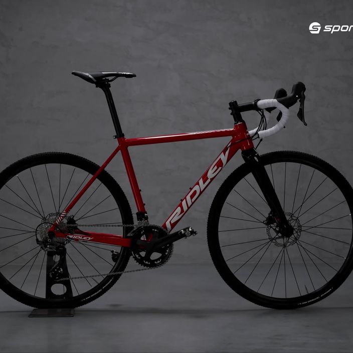 Bėgimo dviratis Ridley X-Ride Disc GRX 600 2x XRI04As raudonas SBIXRIRID921 14