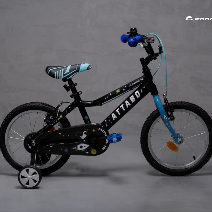 Vaikiškas dviratis ATTABO Junior 16" mėlynas 24
