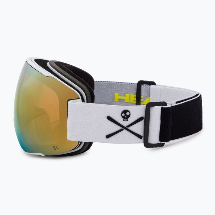 HEAD slidinėjimo akiniai Magnify 5K gold/orange/wcr 390831 5