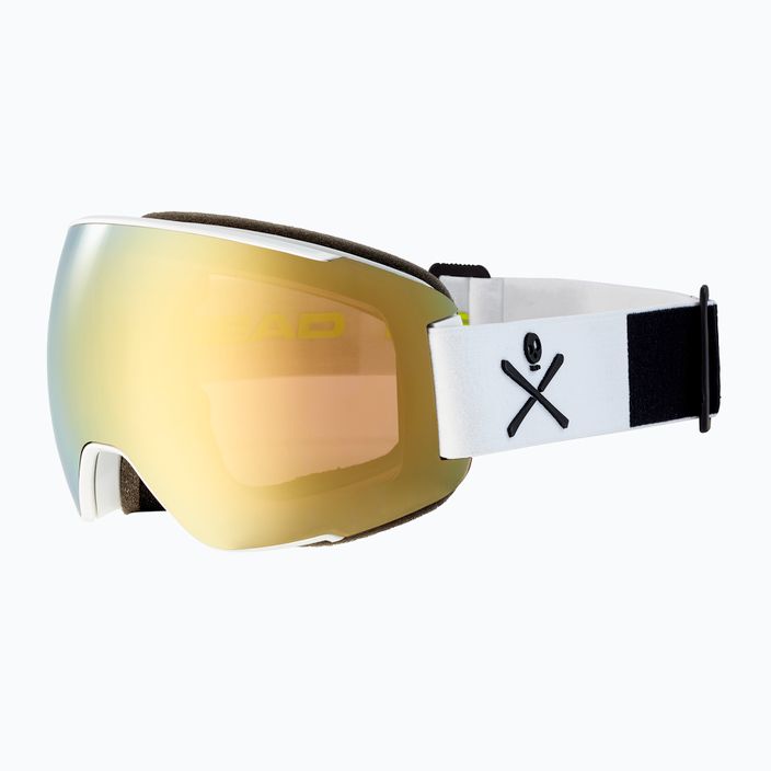HEAD slidinėjimo akiniai Magnify 5K gold/orange/wcr 390831 8