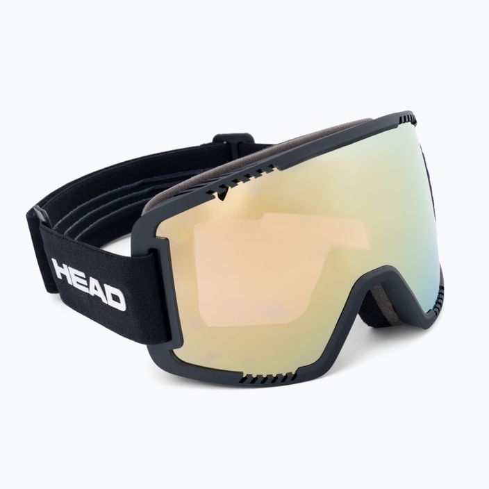 Slidinėjimo akiniai HEAD Contex Pro 5K gold/black 392511
