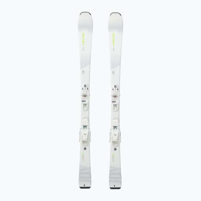Moteriškos kalnų slidinėjimo slidės HEAD Pure Joy SLR Pro + Joy 9 white 315701/100869
