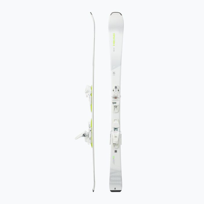 Moteriškos kalnų slidinėjimo slidės HEAD Pure Joy SLR Pro + Joy 9 white 315701/100869 2