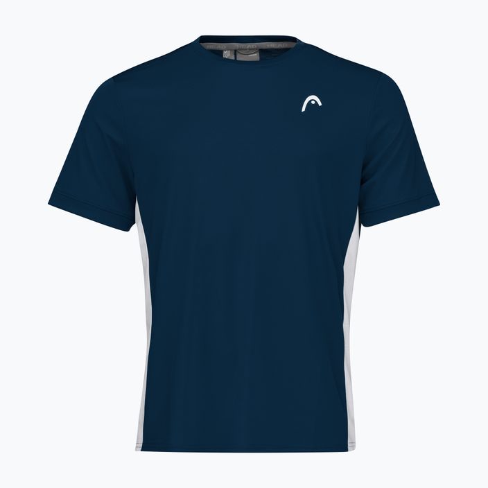 HEAD vyriški teniso marškinėliai Slice navy blue 811412