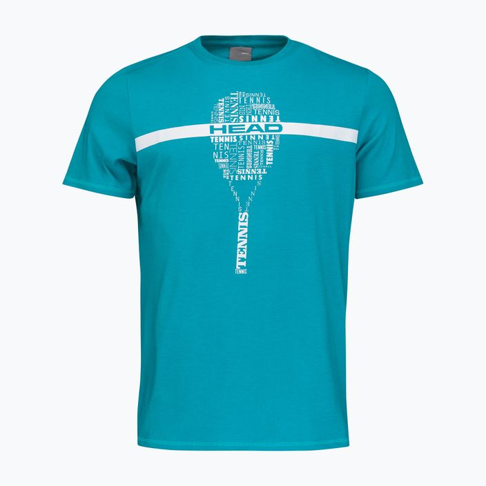 HEAD vyriški teniso marškinėliai Typo blue 811432