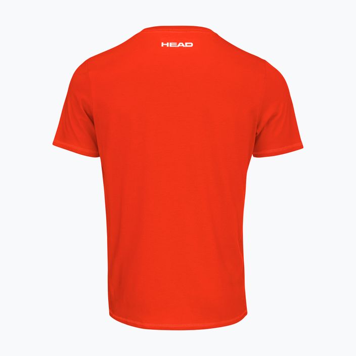HEAD vyriški teniso marškinėliai Typo orange 811432 2