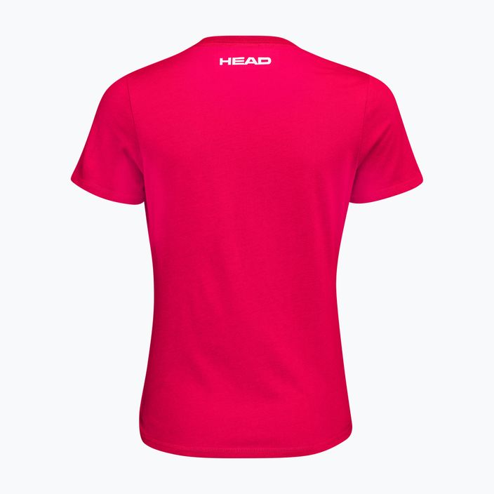 HEAD moteriški teniso marškinėliai Typo pink 814512 2
