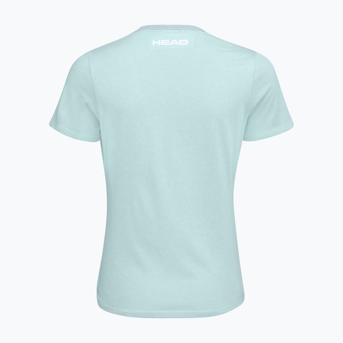 HEAD moteriški teniso marškinėliai Typo light blue 814512 2