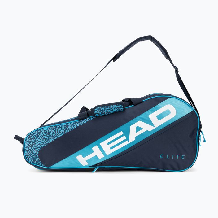 HEAD Elite 6R teniso krepšys 41 l tamsiai mėlynas 283642