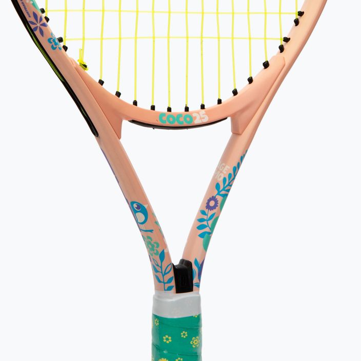 HEAD Coco 25 SC spalvota vaikiška teniso raketė 233002 5