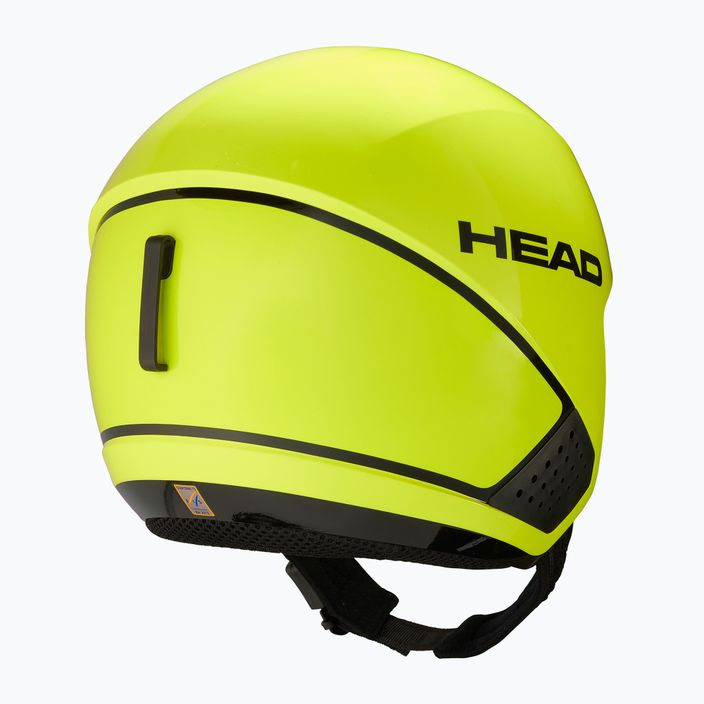 HEAD Downforce Jr vaikiškas slidinėjimo šalmas geltonas 320310 10
