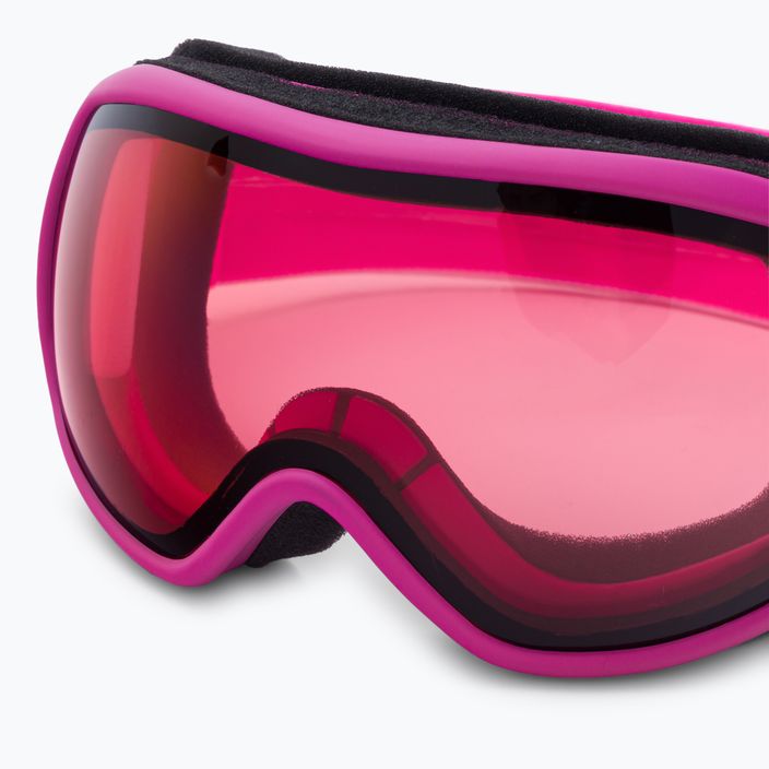 HEAD Ninja raudoni/rožiniai vaikiški slidinėjimo akiniai 395430 5