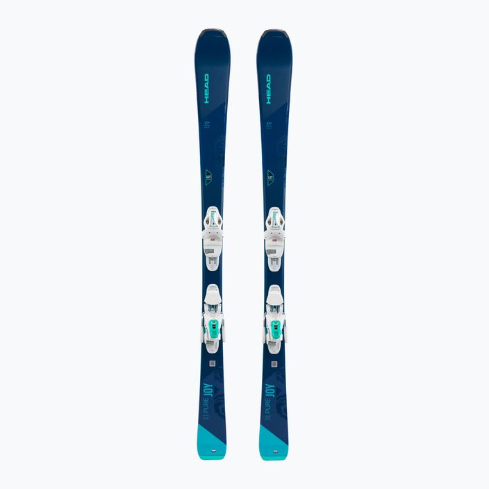 Moteriškos kalnų slidinėjimo slidės HEAD Pure Joy SLR Joy Pro + Joy 9 navy blue 315700