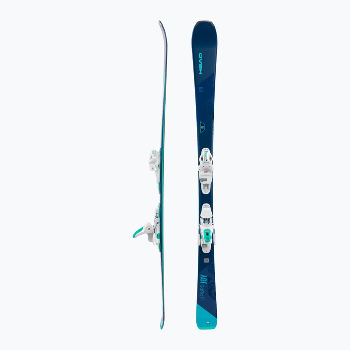 Moteriškos kalnų slidinėjimo slidės HEAD Pure Joy SLR Joy Pro + Joy 9 navy blue 315700 2