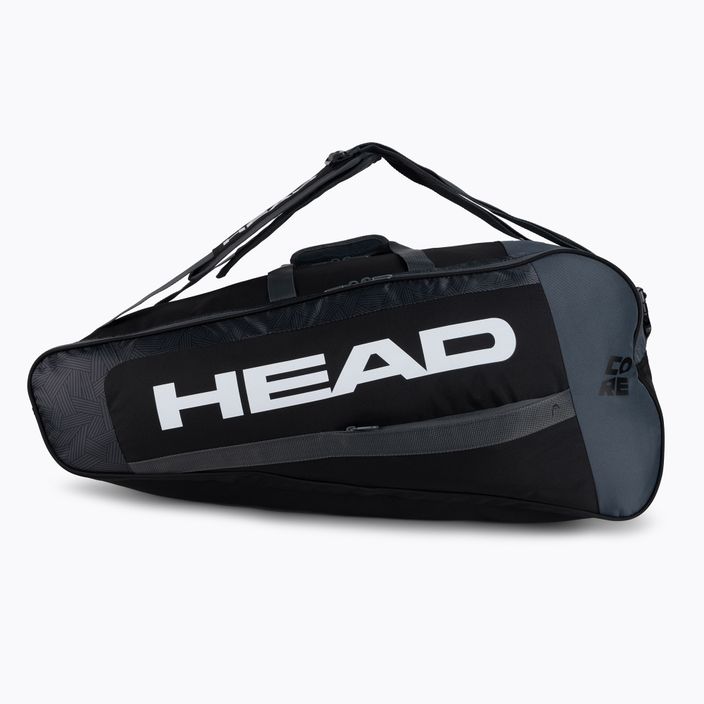 HEAD Core 9R Supercombi teniso krepšys 60 l juodas 283391 2