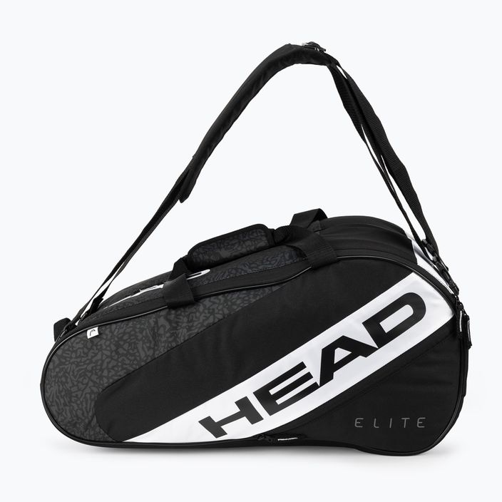HEAD Tour Elite Padel Supercombi krepšys 46,4 l juodai baltas 283702