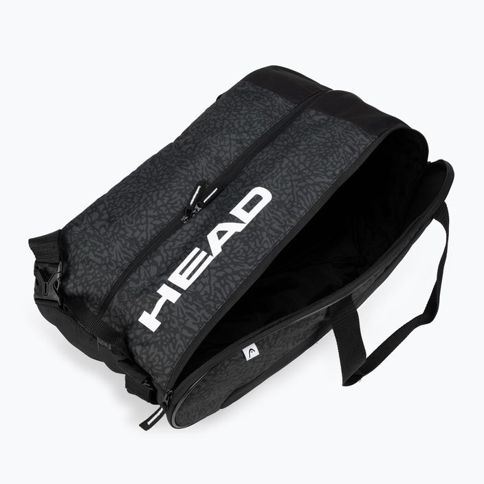 HEAD Tour Elite Padel Supercombi krepšys 46,4 l juodai baltas 283702 6