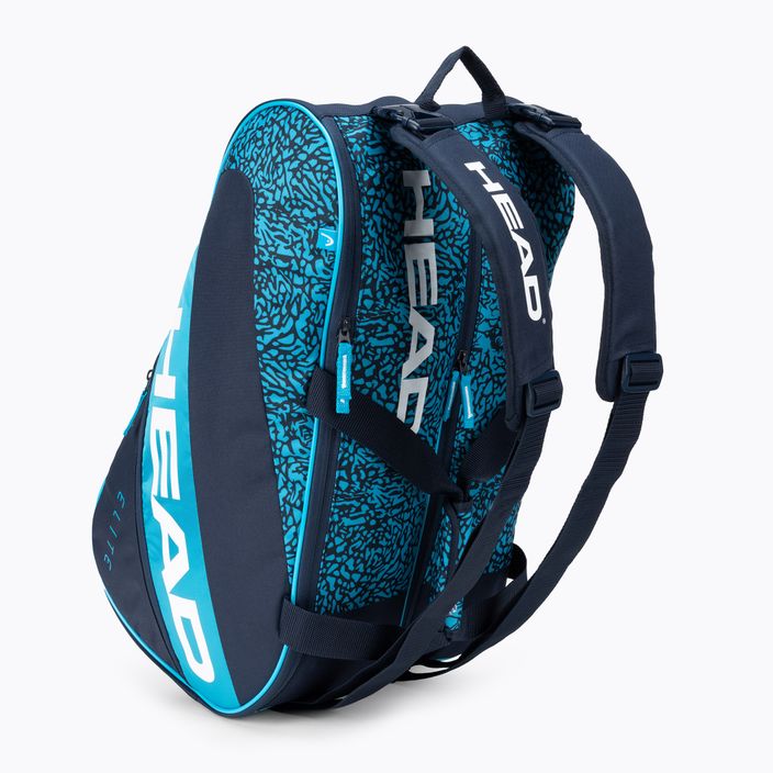HEAD Tour Elite Padel Supercombi krepšys 46,4 l tamsiai mėlyna 283702 4