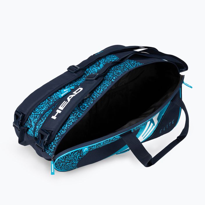 HEAD Tour Elite Padel Supercombi krepšys 46,4 l tamsiai mėlyna 283702 6