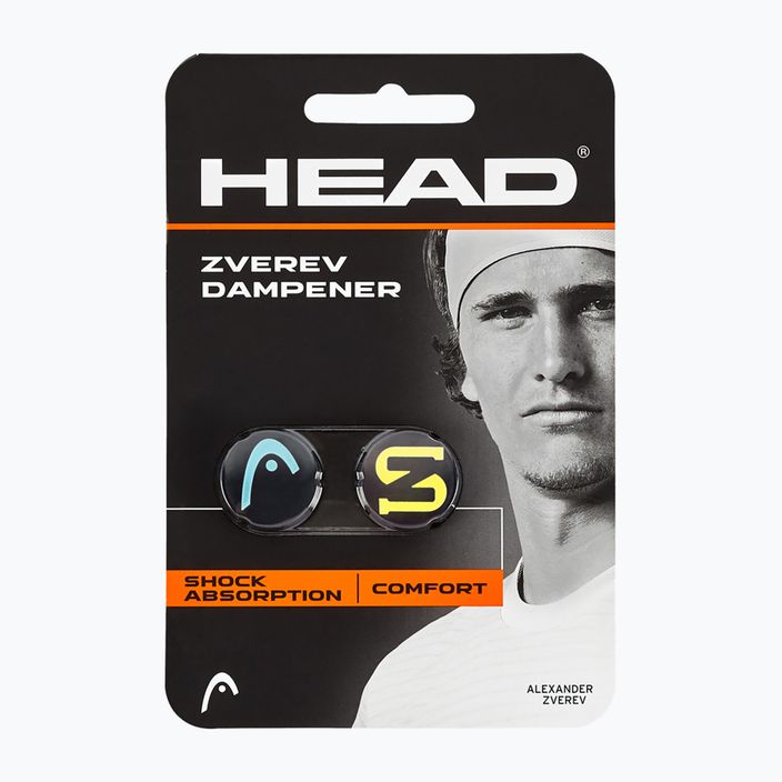 HEAD Zverev slopintuvas 2vnt. mėlyna/geltona 285120