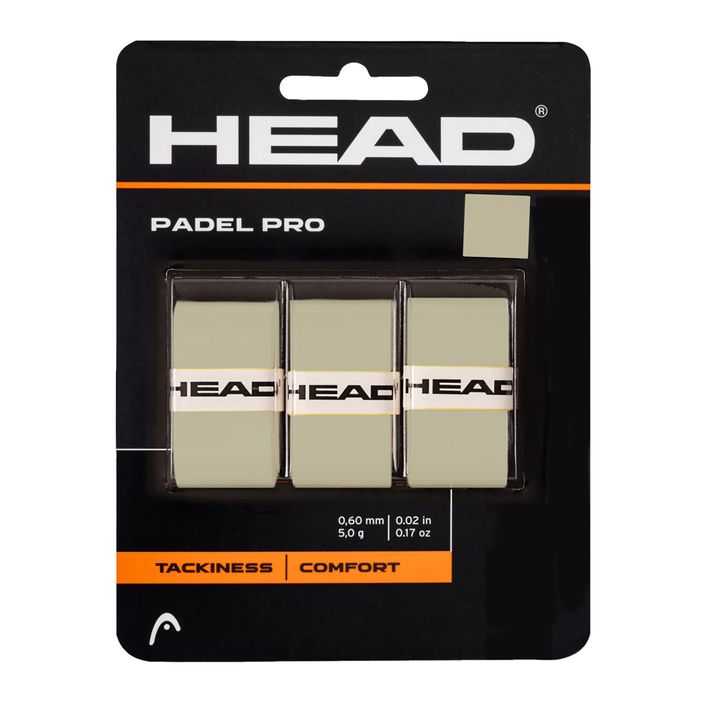 Padelio rakečių apvyniojimai HEAD Padel Pro 3 vnt. yellow 2