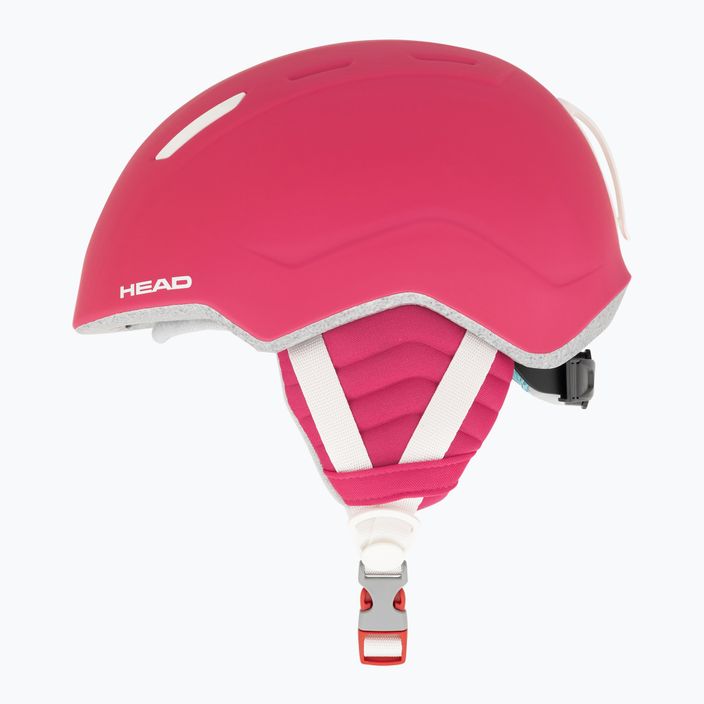 HEAD Maja rožinis vaikiškas slidinėjimo šalmas 5