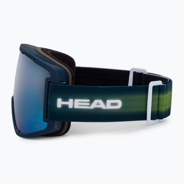 Slidinėjimo akiniai HEAD Contex Pro 5K EL blue/shape 392622 4