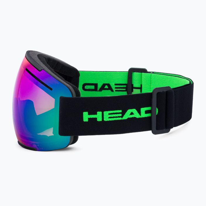 Slidinėjimo akiniai HEAD F-LYT green/black 394332 4
